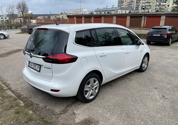 Opel Zafira cena 33900 przebieg: 266560, rok produkcji 2012 z Gdynia małe 137